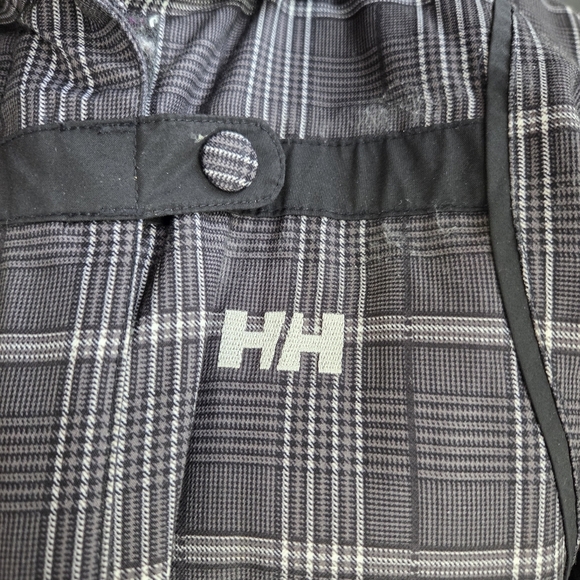Helly Hansen Womans Gray Checkered Ski Jacket Size Med - Picture 9 of 12